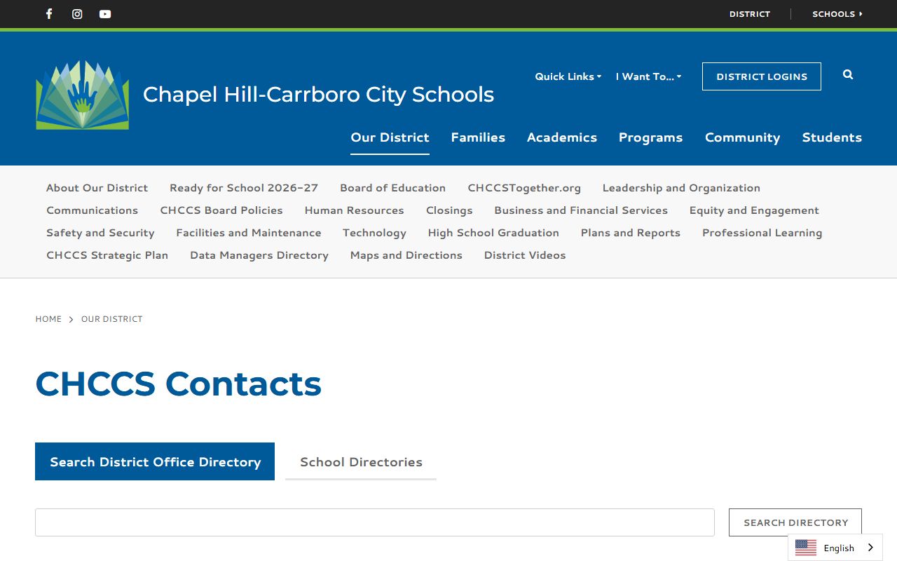 Carrboro phone directory school contacts